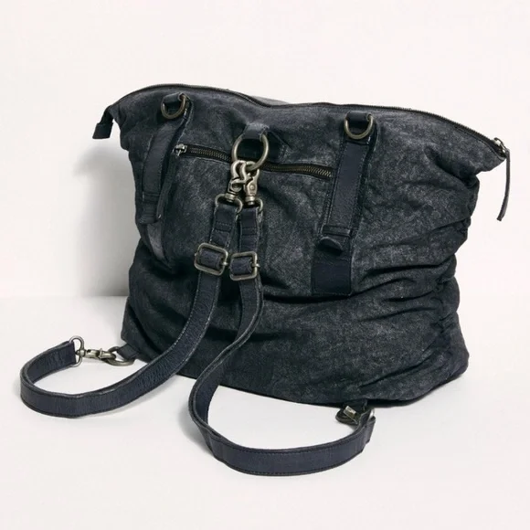 Free People Charcoal Gray Bag - Picture 4 of 8